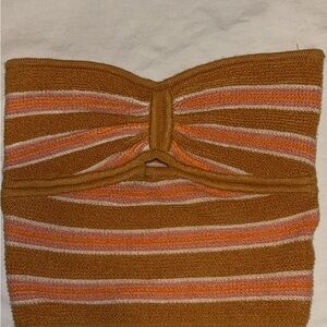 (S) American Eagle Crochet Tube Top